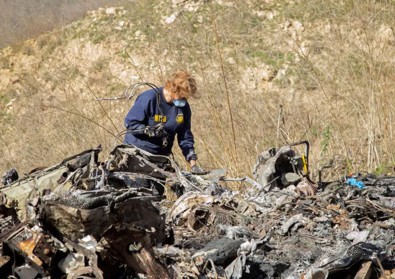NTSB Investigators Continue To Work On Site Of Kobe Bryant's Helicopter Crash