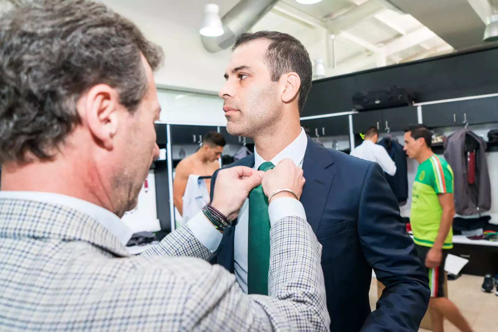 Ermenegildo Zegna acompaña a la Selección Nacional