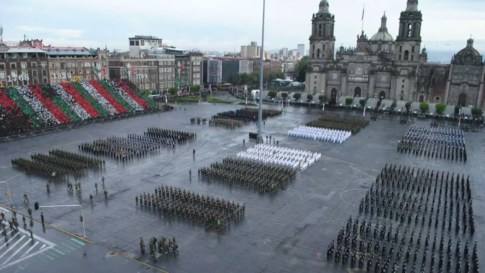 zocalo, desfile