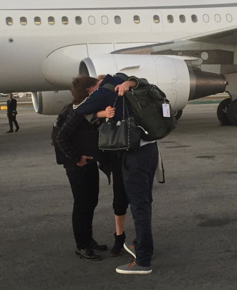 Ahora que la saga ha llegado a su fin, Liam y Jen se tuvieron que despedir después de años de compartir el set de grabación.