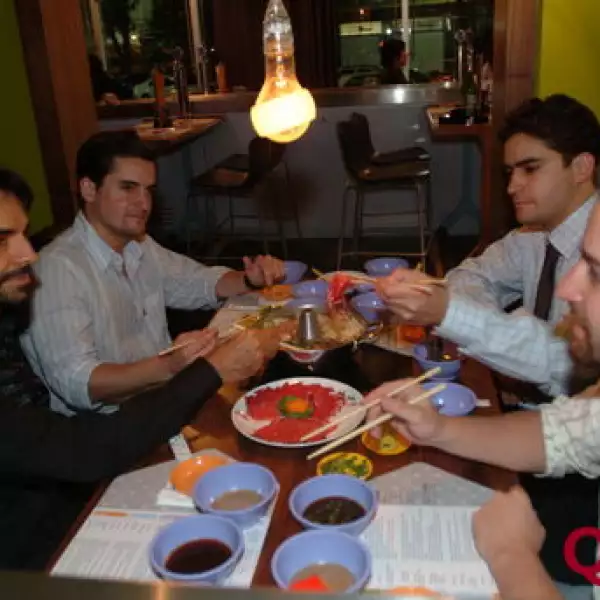 Eugenio Debez, Andrés Mier y Terán, Alfredo Mier y Terán, Carlos Mier y Terán