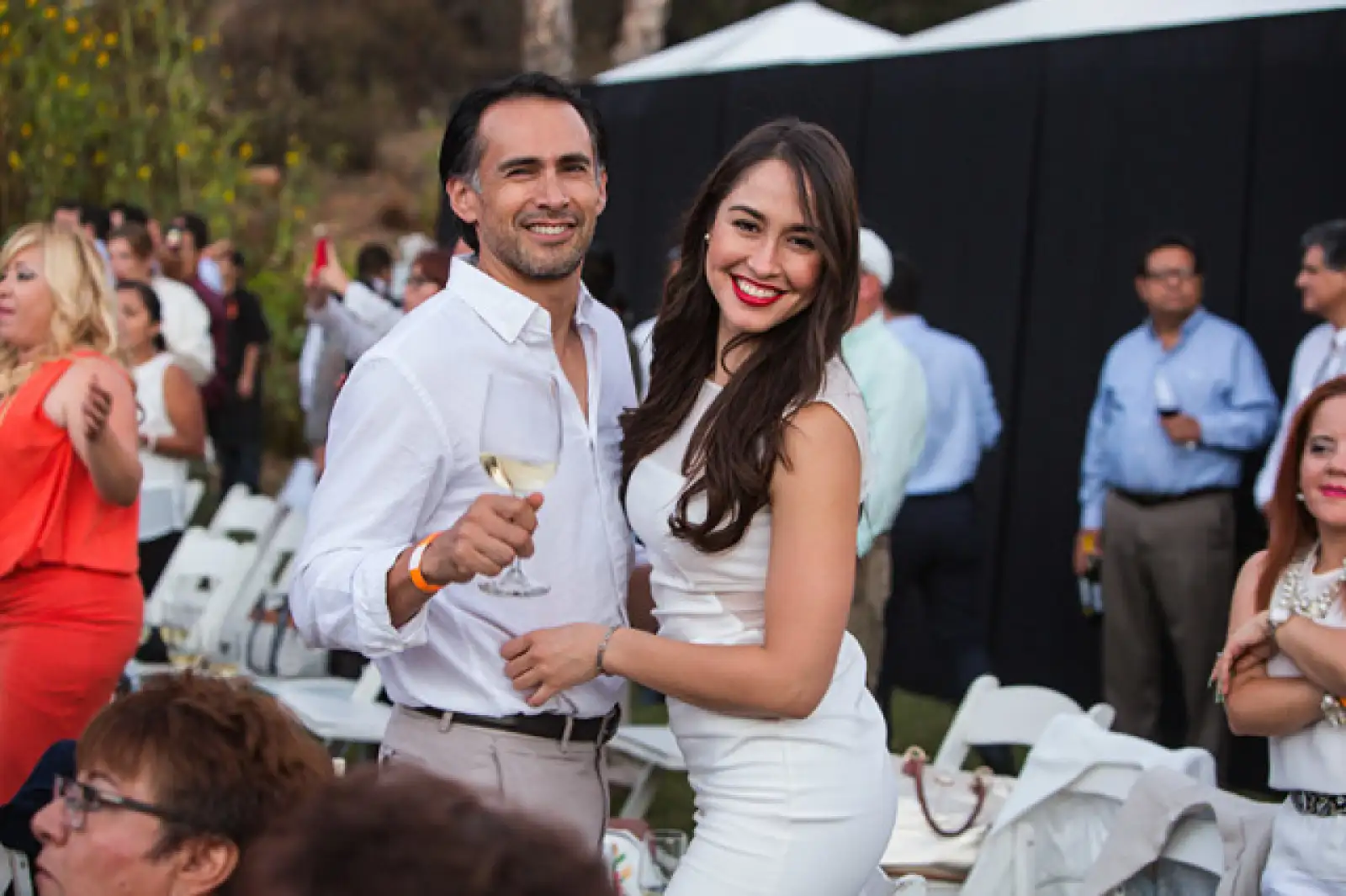 Ricardo Gallegos y Criss Melendres