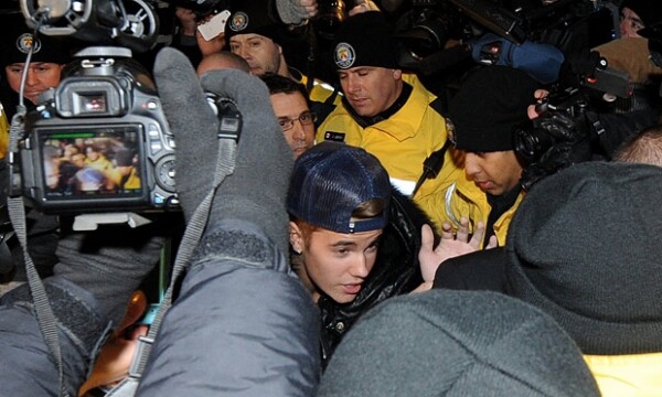Justin se presentó de manera voluntaria.