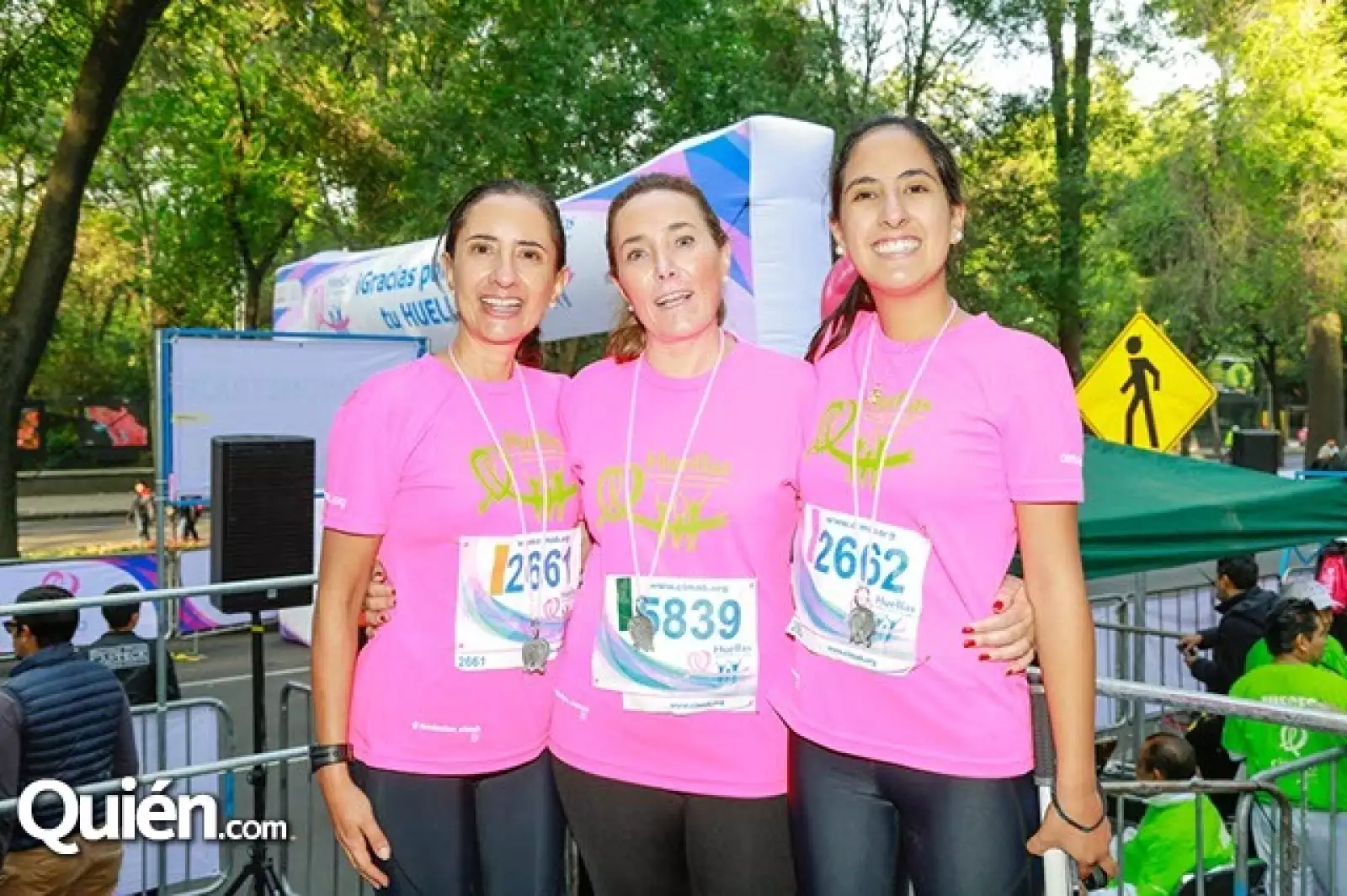 Bertha Aguilar,Gaby Ortiz y Renata García