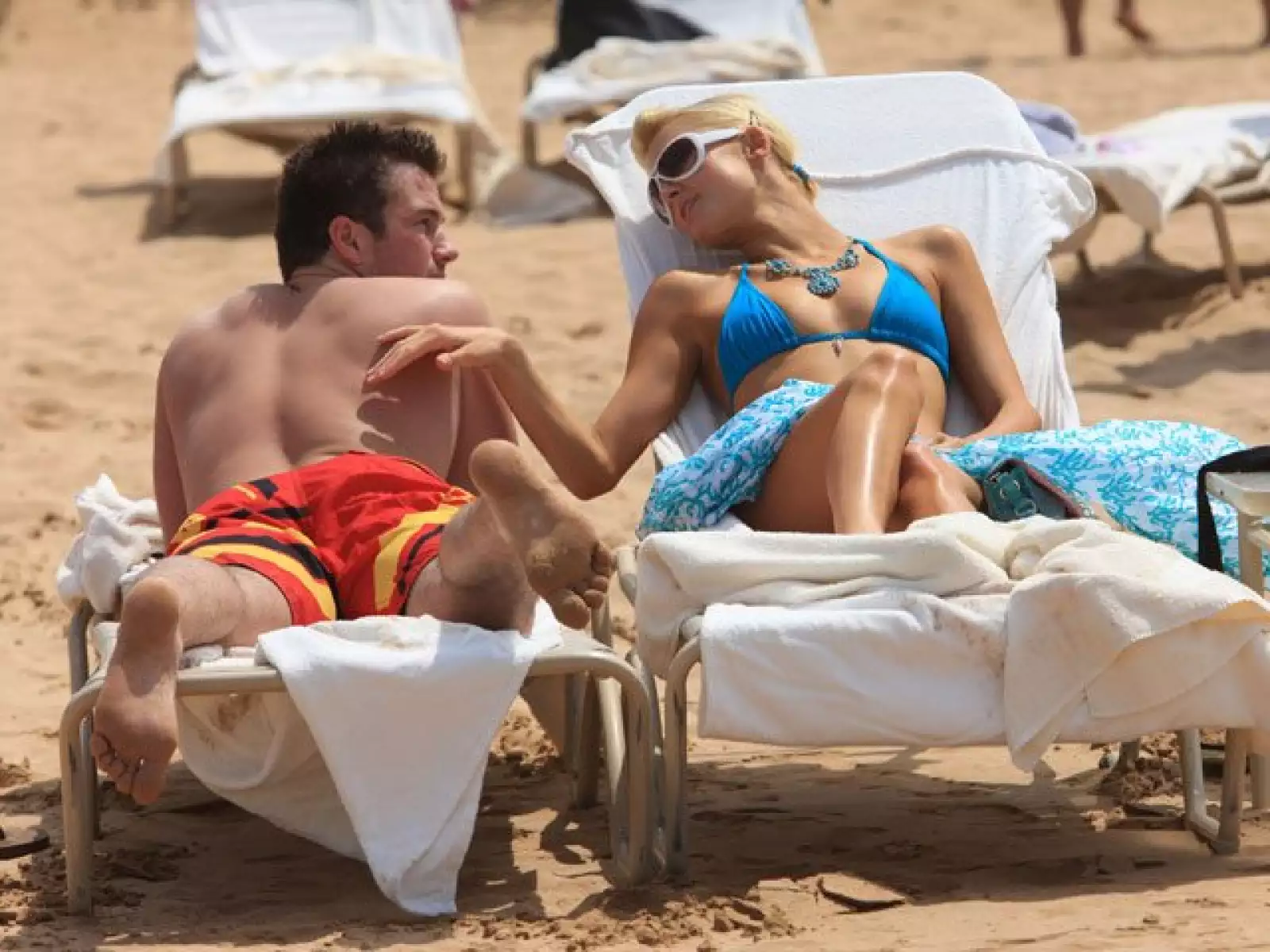 Además charló con su amo, con quien se vio muy cariñosa.