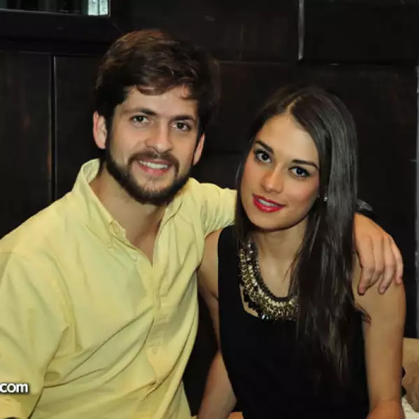 Eric Coufal y Andrea Ortiz