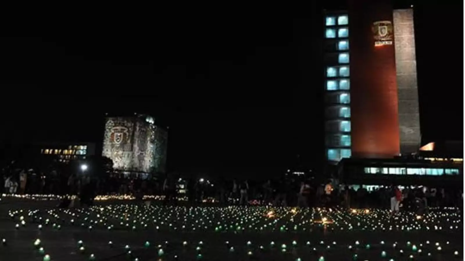 Manifestación contra la violencia en Ciudad Universitaria