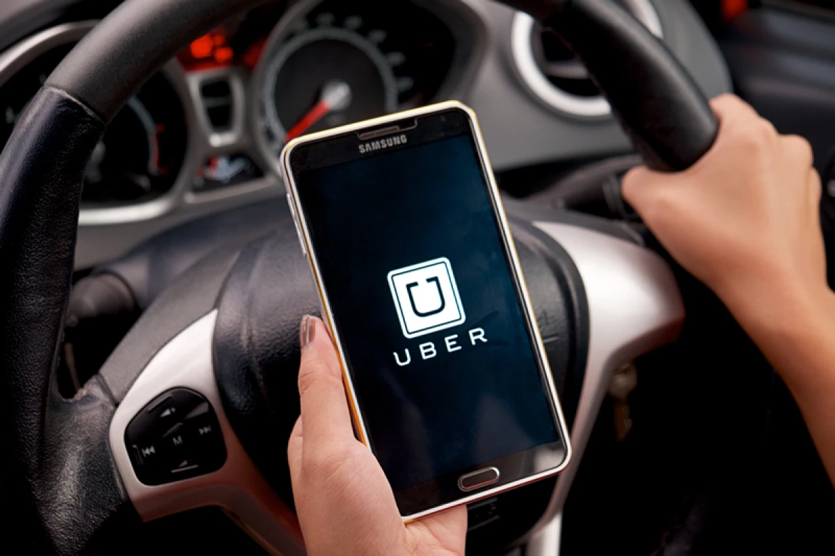 Peculiar chofer de Uber