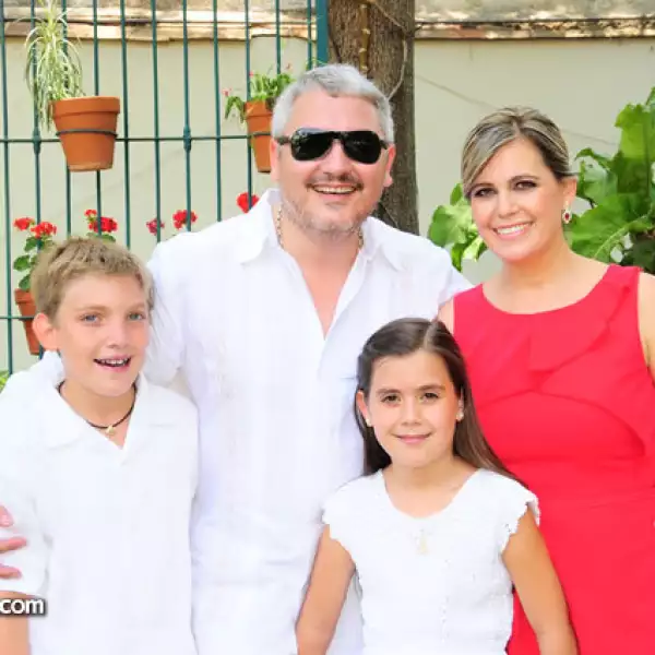 Varo Fernández, Sofía Valencia, Juan Álvaro Fernández y Paloma Fernández