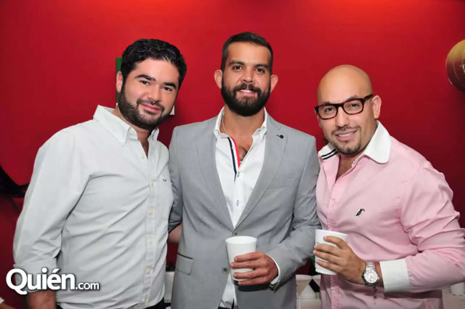 Ricardo Dávila, Saúl Ruiz y Paulo Orendain