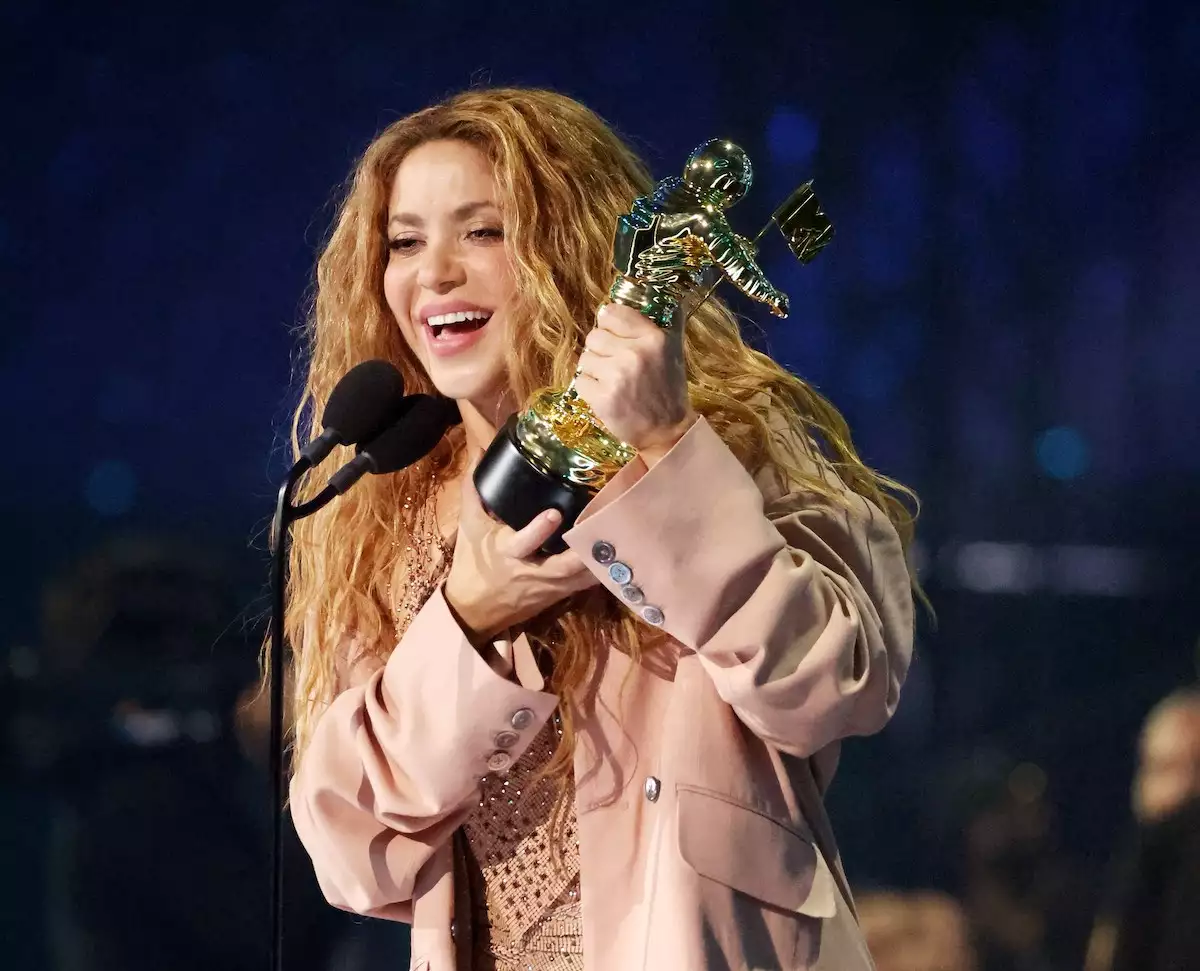 Shakira recibe el Premio MTV Video Vanguard en los VMA 2023