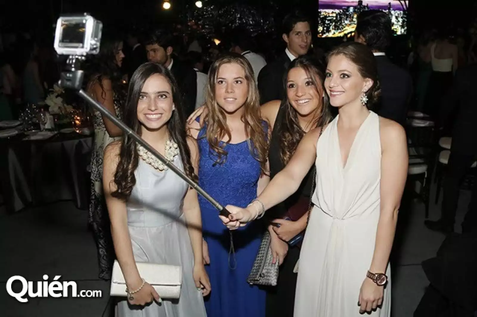 Victoria Chamas,Mariana Arce,María José Barragán y Elisa Álvarez