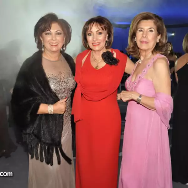 Luz Elena de Hernández, Kathy de Domínguez y Mari Chuy de Famano