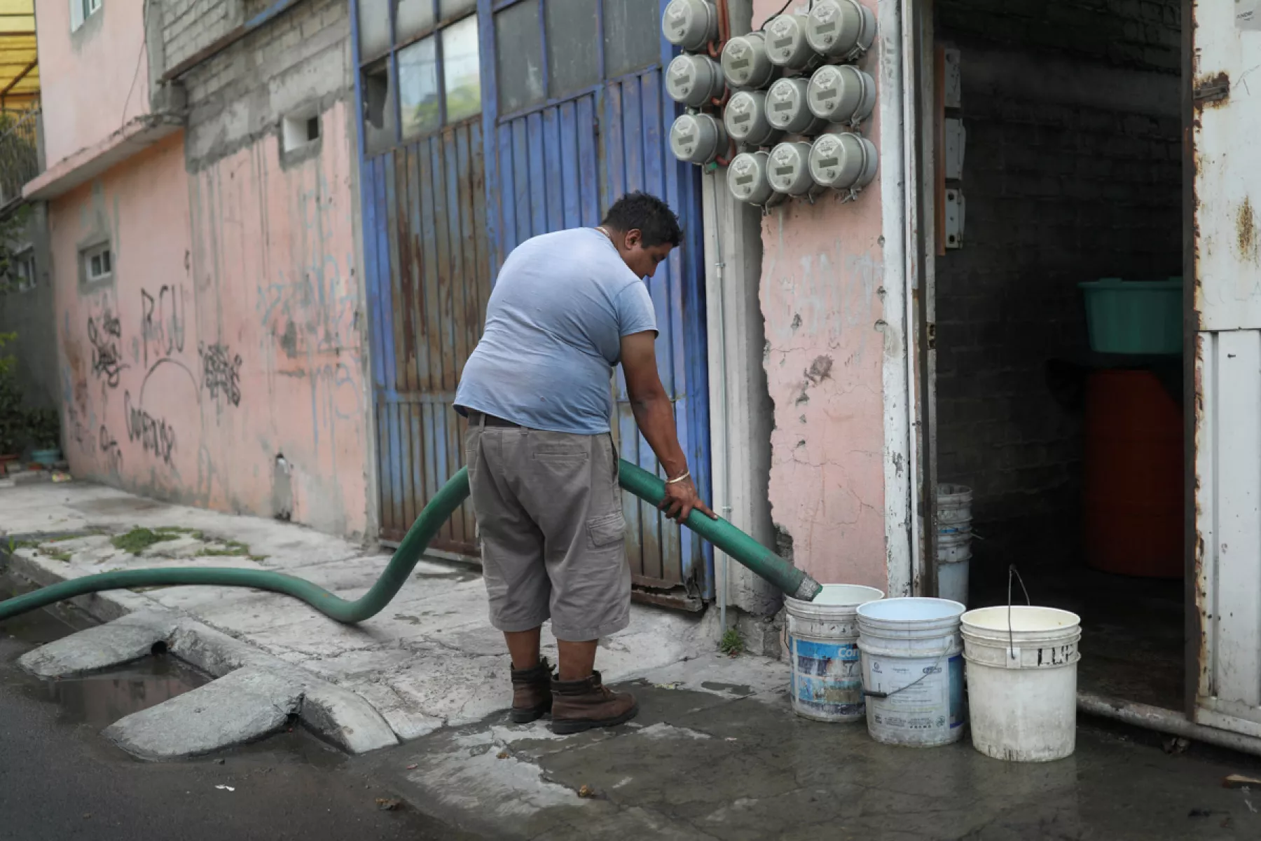 Falta de agua