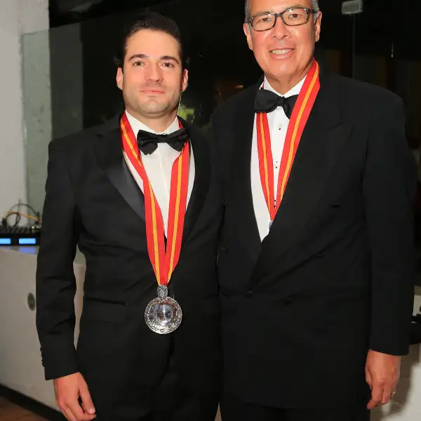 Miguel Crespo y Pepe Larroque