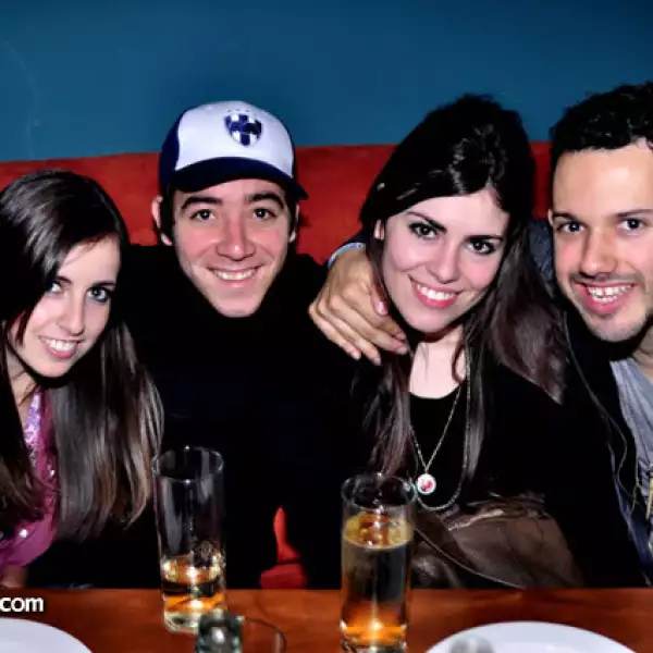 Leticia Ríos,Luis Garza,Liliana Iñiguez y Roberto Morales