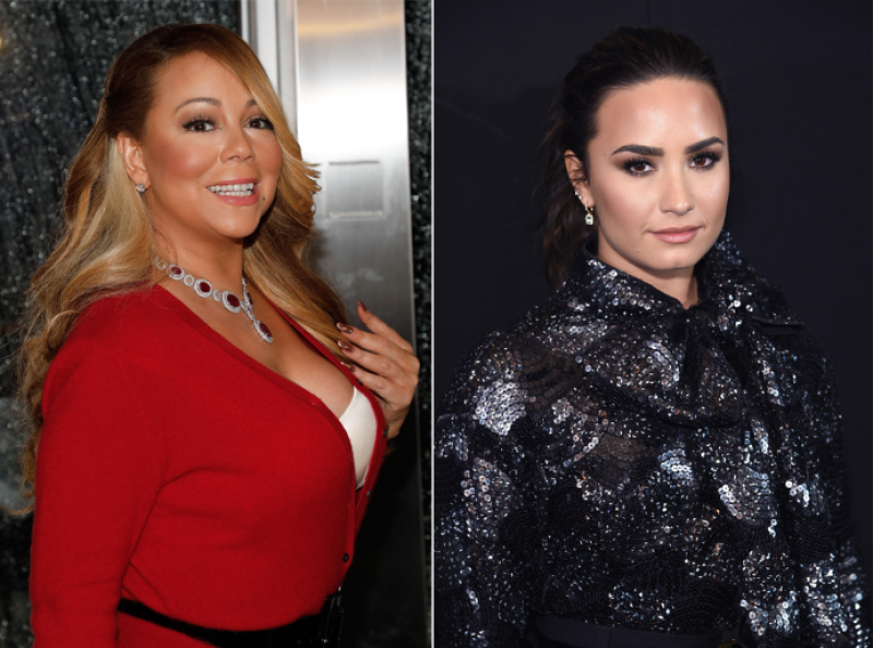 Mariah Carey y Demi Lovato