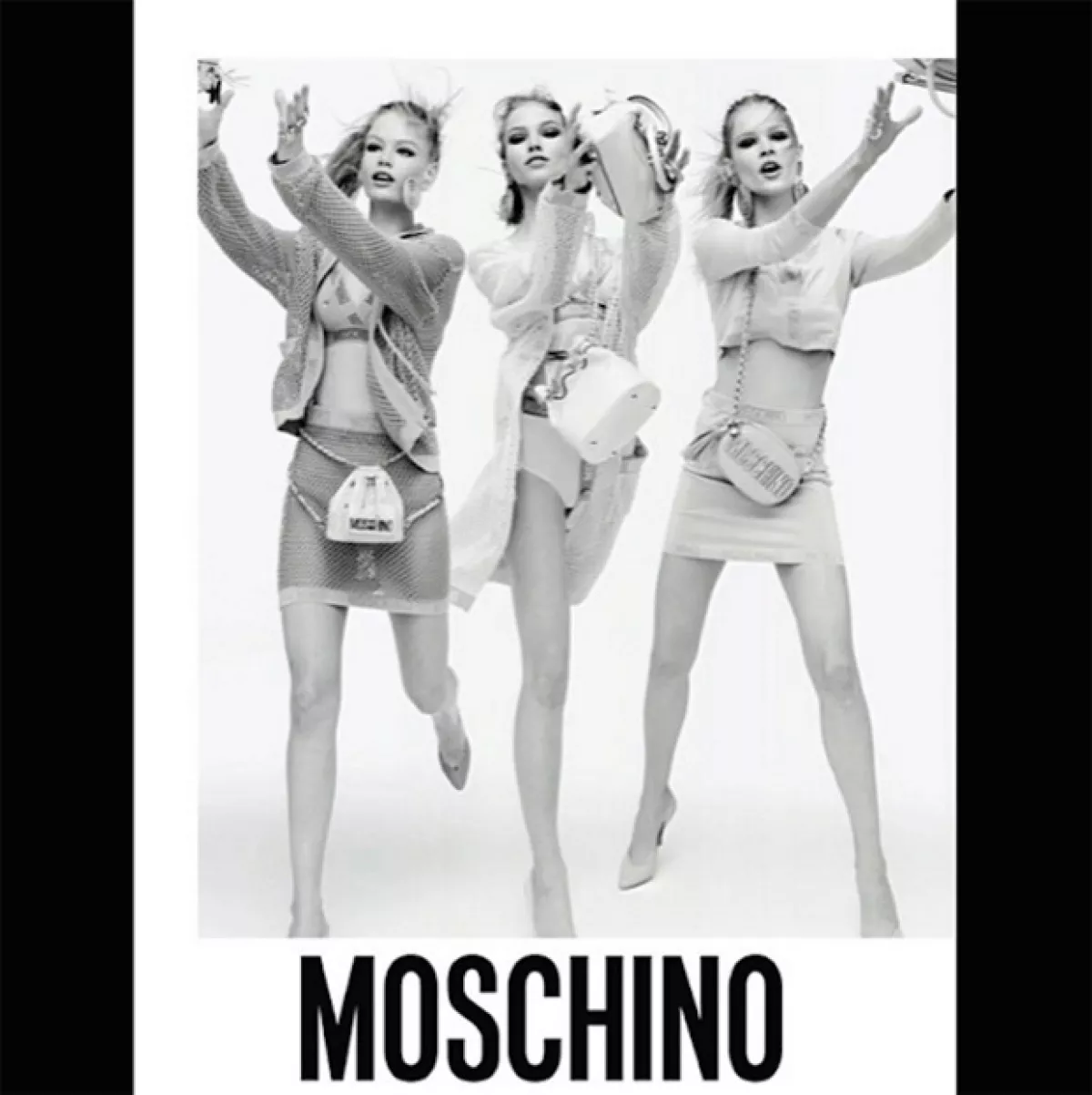 En la campaña de Moschino, cometieron el catastrófico error de desaparecer una de las piernas de la modelo.