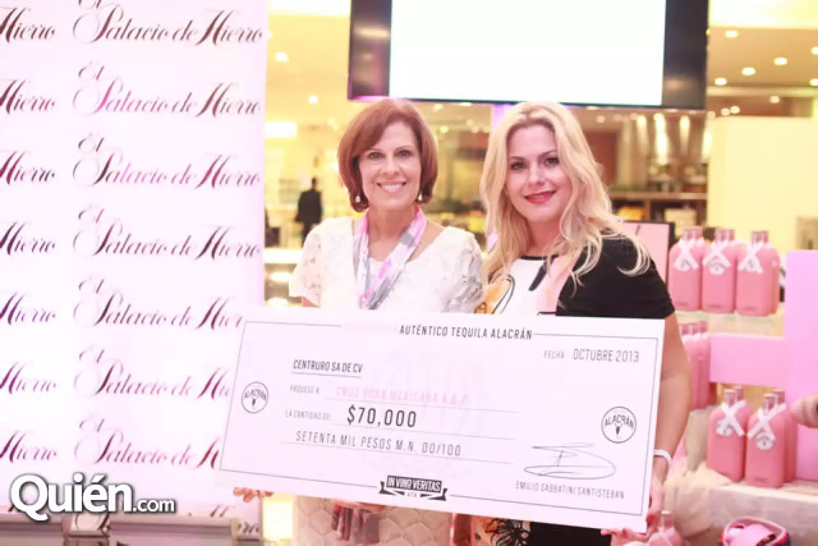 Magdalena Chapa de Domínguez y Liliana Sada