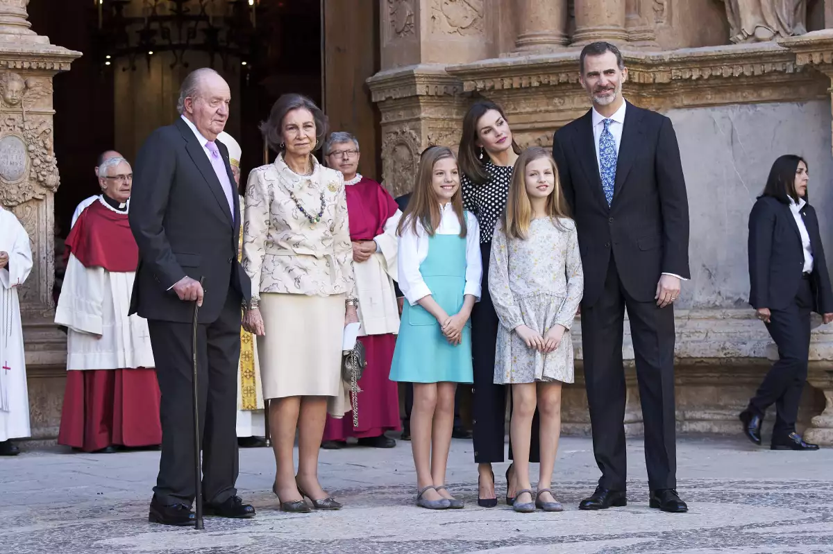 Desencuentro reina Sofía y Letizia