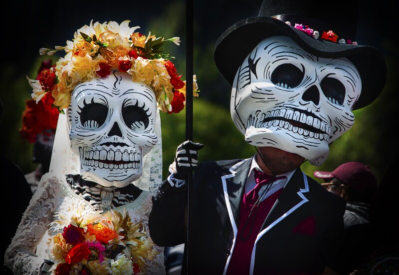 Novios calacas