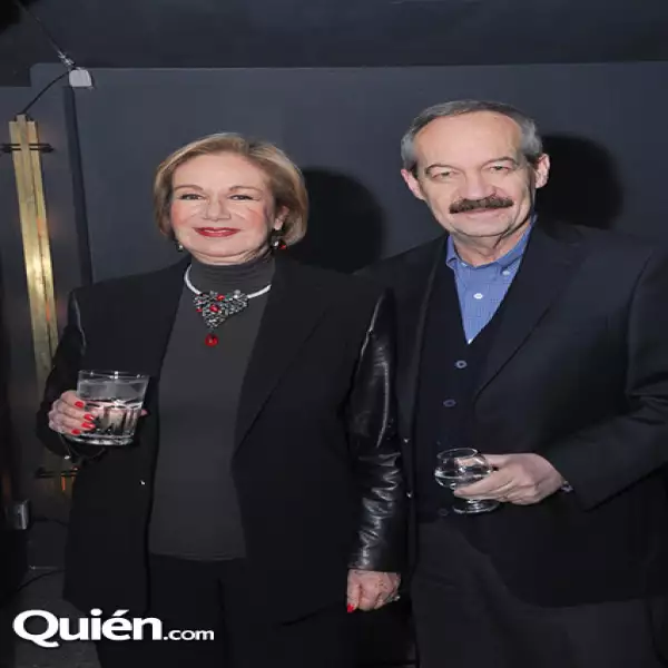 Guadalupe Loaeza y Enrique Goldbar