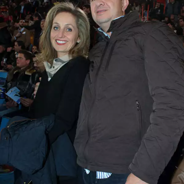 Gabriela Sayago y Enrique Hernández