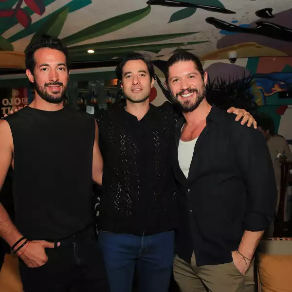 Sergio Andujo, Tomas Cisneros y Alfredo Arnaud 