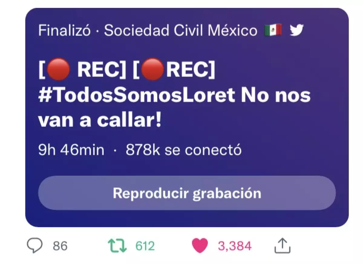 #TodosSomosLoret