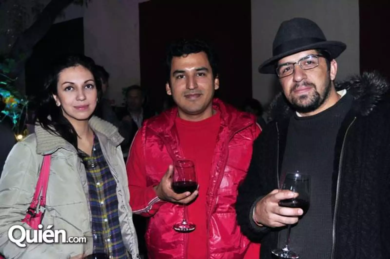 Denia Jiménez,Ismael Merla y Fernando Giraldo