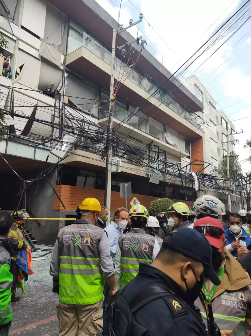 Explosión en Benito Juárez