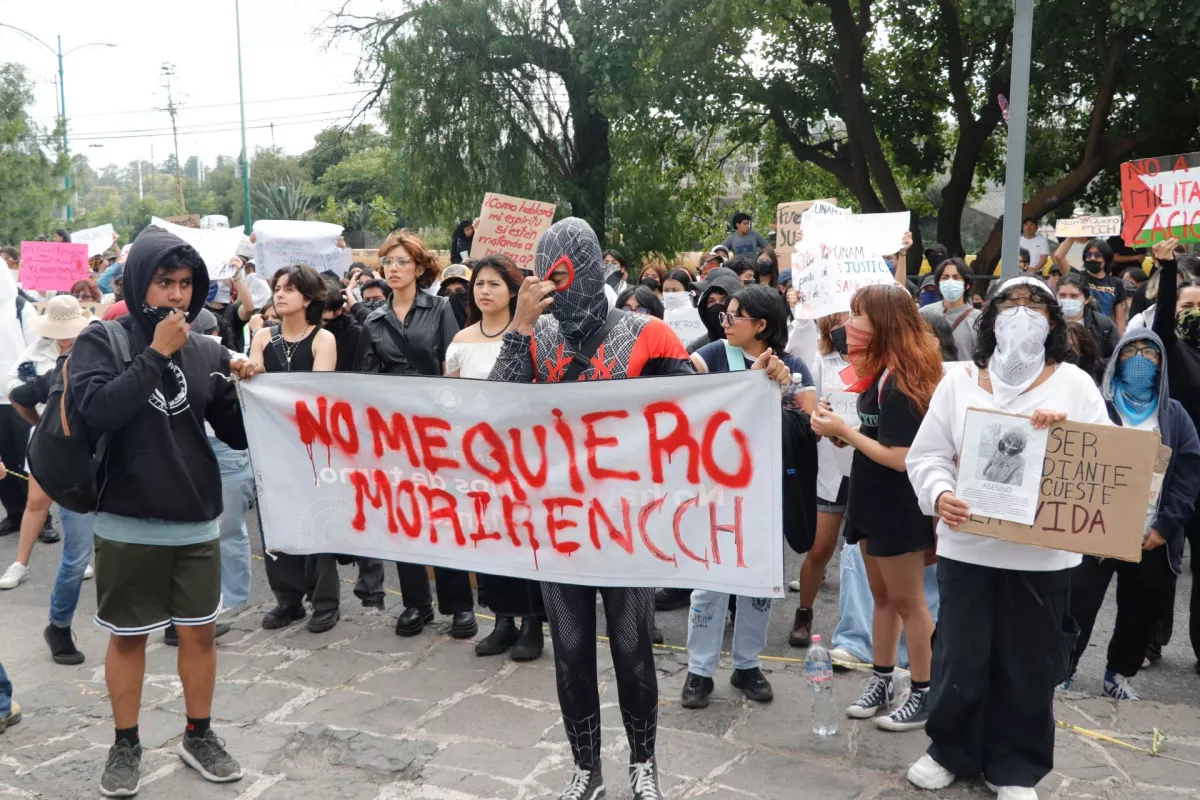 Manifestación CCH Sur