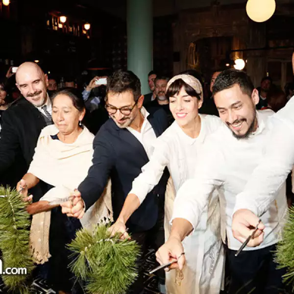 Yaasib Vázquez, Hari Sama, Martha Colmenaro, Miguel Rodarte, Cecilia Suárez, Fernando Martínez y Joan Bagur