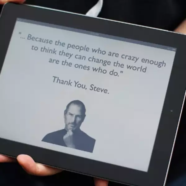 teve jobs 2011 thank you steve