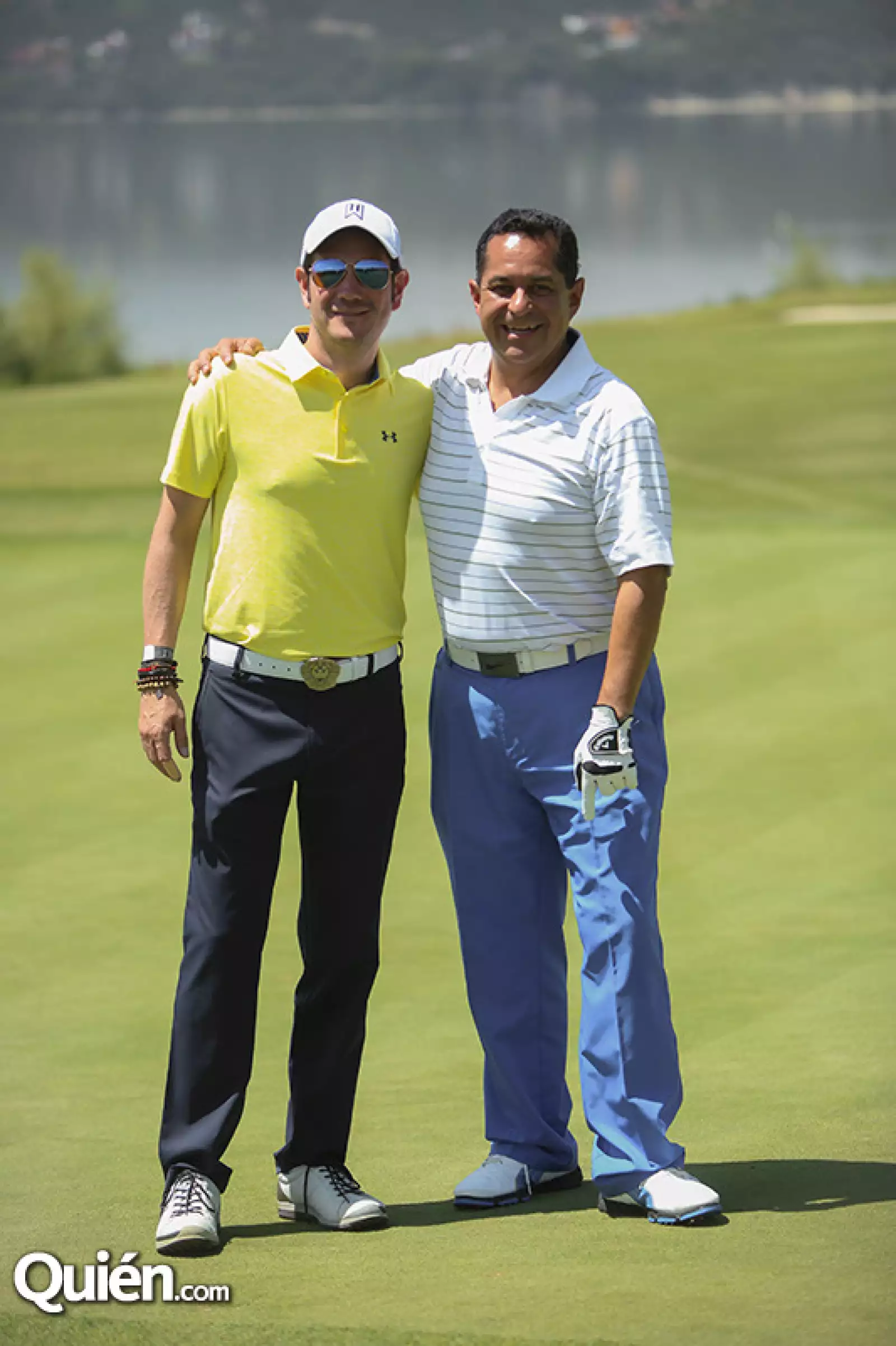 Ángel Cabrera y Carlos Marín