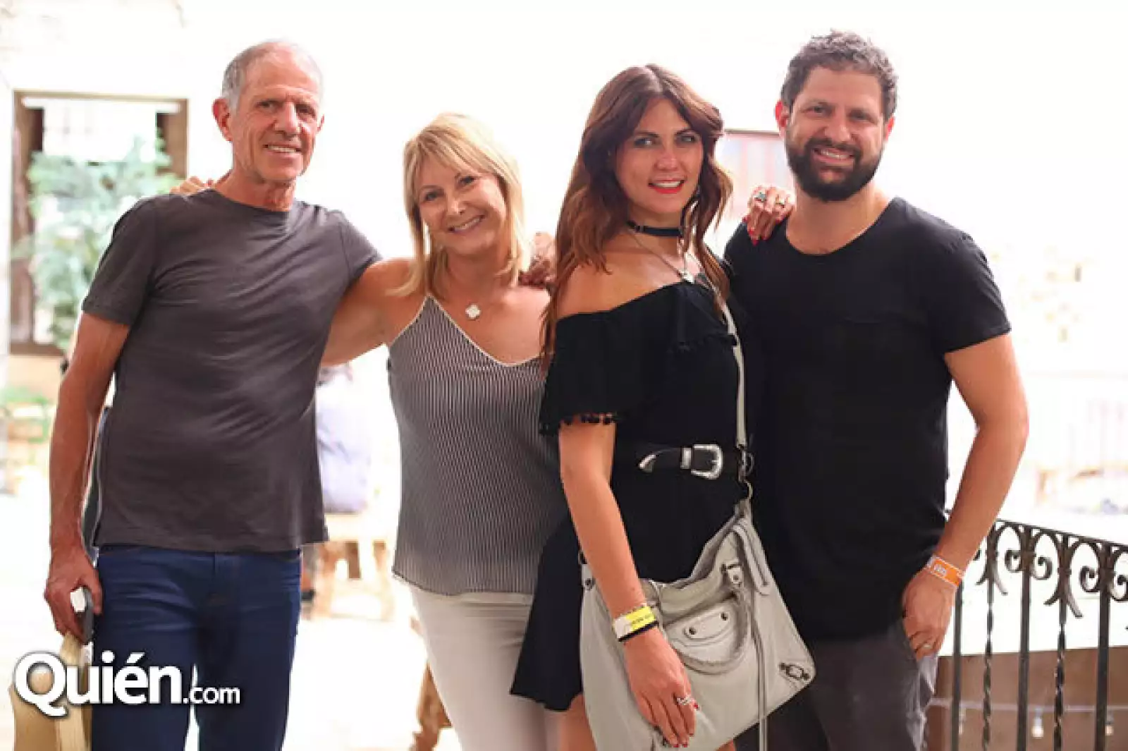 Gordon Polovin, Anette Polovin, Galia Sandler y Mark Polovin