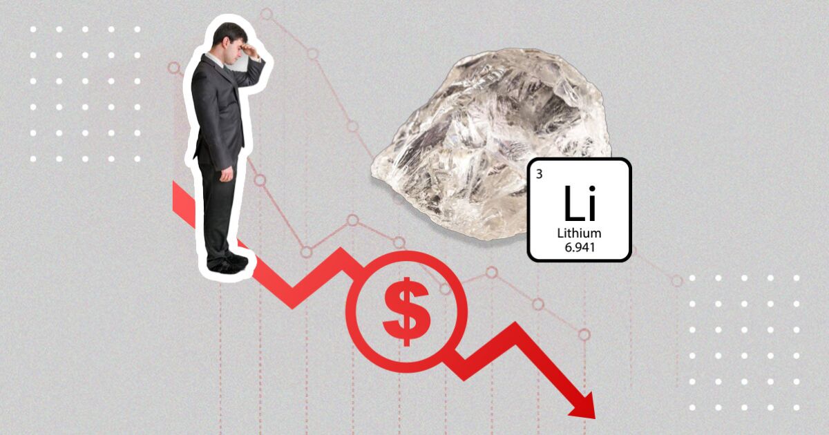 Lityum fiyatı 2023'te düşecek; % 80'den fazla yankılanan bir düşüş yaşıyor