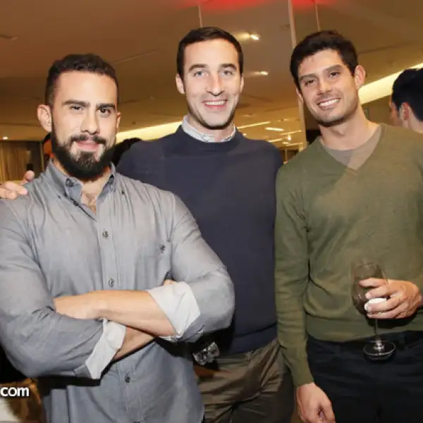 Marcos Ruiz,Ben Huaden y Ben Bournet