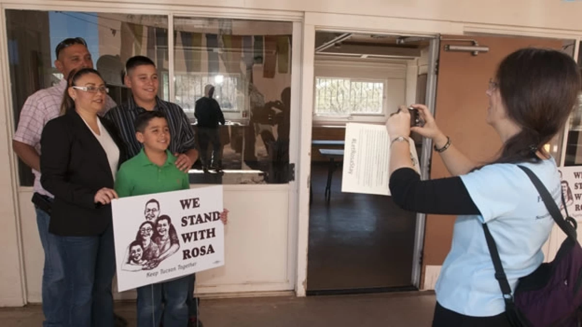 Rosa Robles madre mexicana migrante