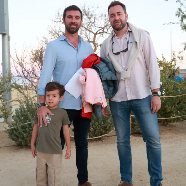 Numa Barrera , Fernando Gay y Rafa Nadal 