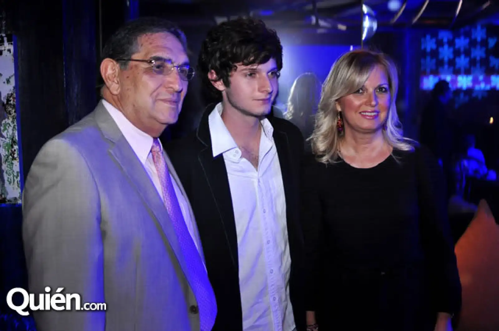 Roberto Rodríguez,David Coronado y Patricia Rodríguez de Coronado