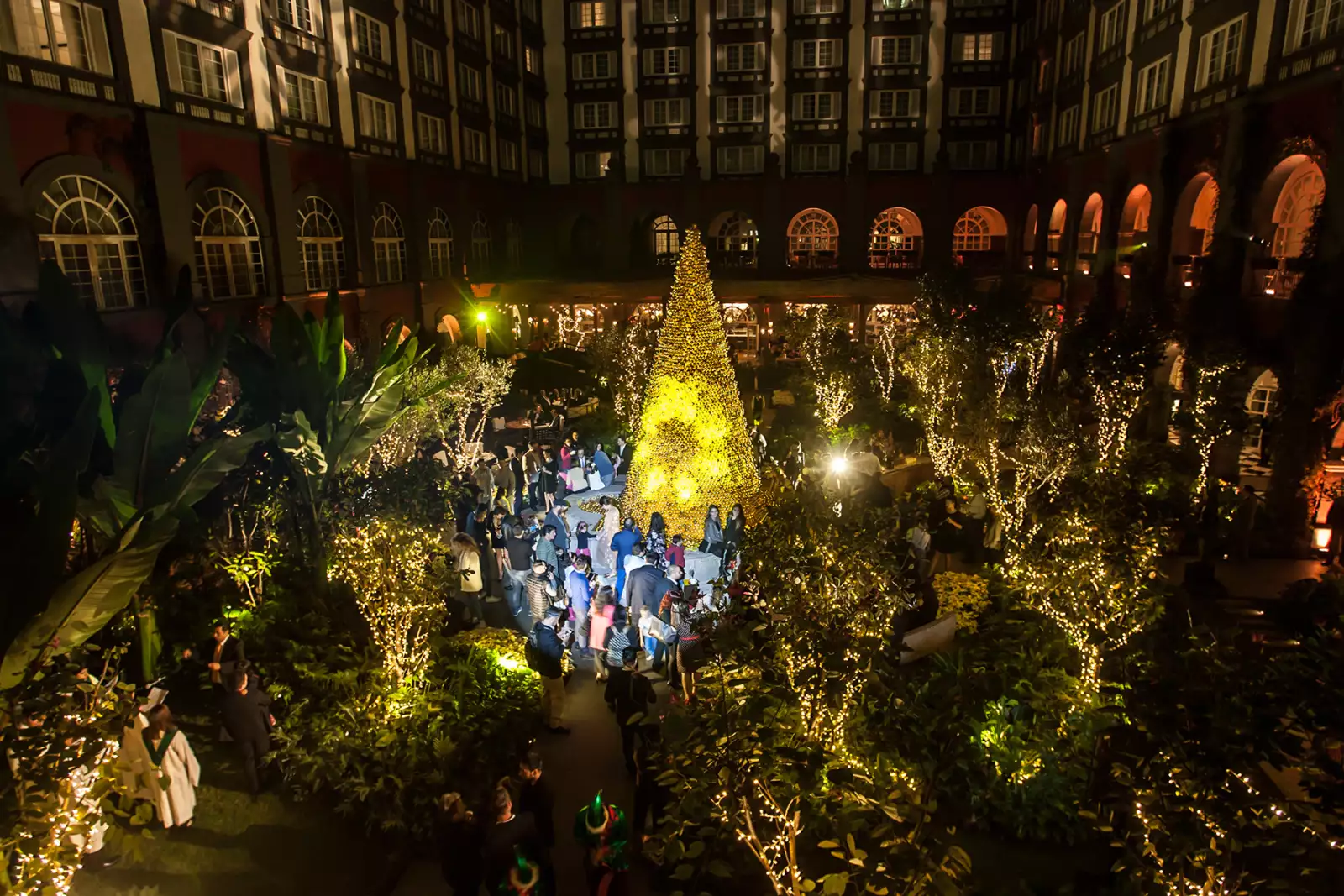 Encendido del Árbol de Navidad del Four Seasons