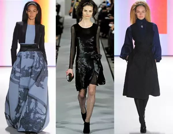 Carolina Herrera y Oscar de la Renta Otoño-Invierno 2012/2013.