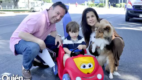 Paul Brunet, Paul Brunet Jr. y Maru de Brunet