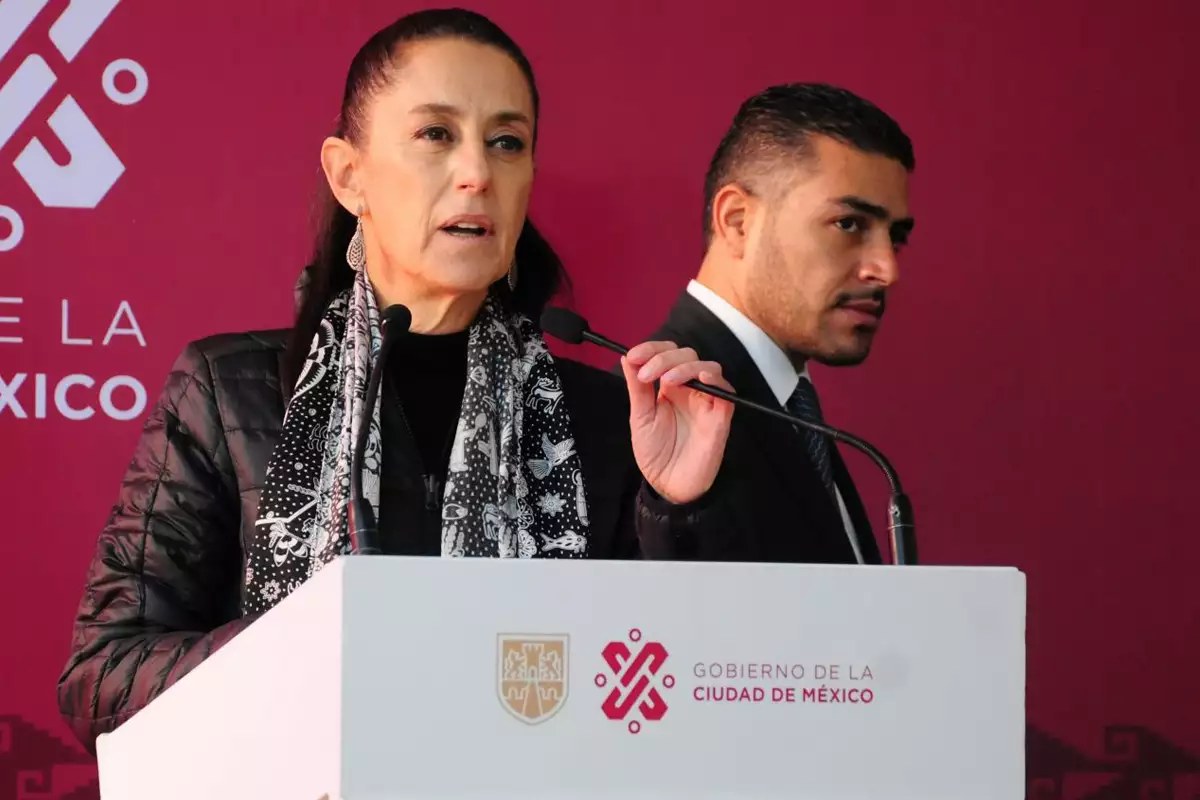 Claudia Sheinbaum y Omar García Harfuch