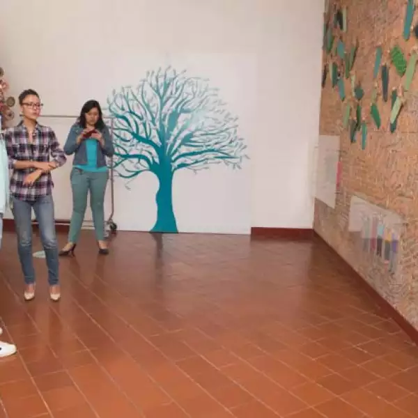 Visita de Paco Arango a la Casa de la Amistad