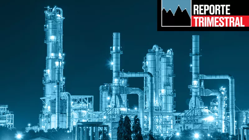 La empresa publicó sus resultados trimestrales.