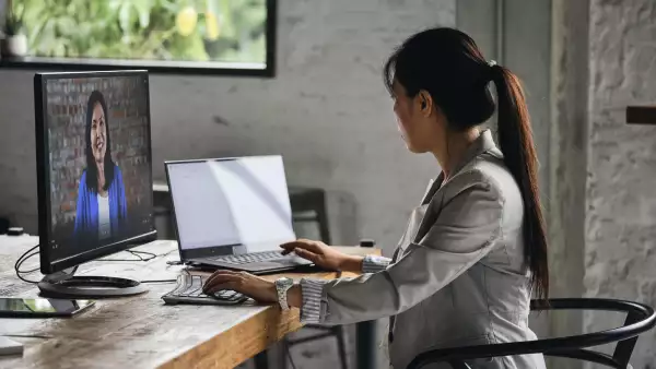 Professionals Working in a Co-working Space in Taipei Taiwan