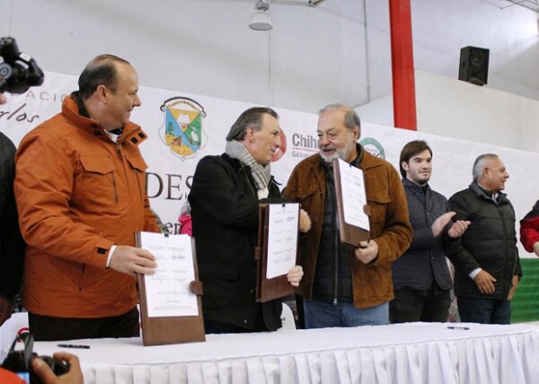 José Antonio Meade, Carlos Slim Helú.