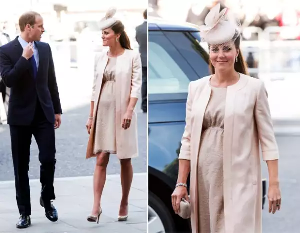 Ni en la última etapa de su embarazo, Kate suelta sus zapatos favoritos.